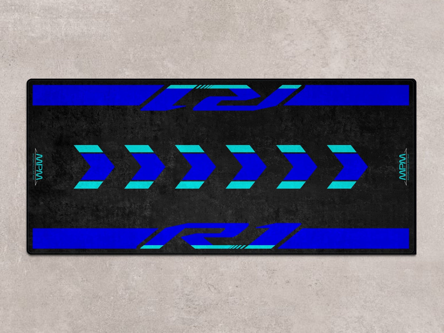Designed Pit Mat for Yamaha R1 Motorcycle - MM7111 - Howling Moto