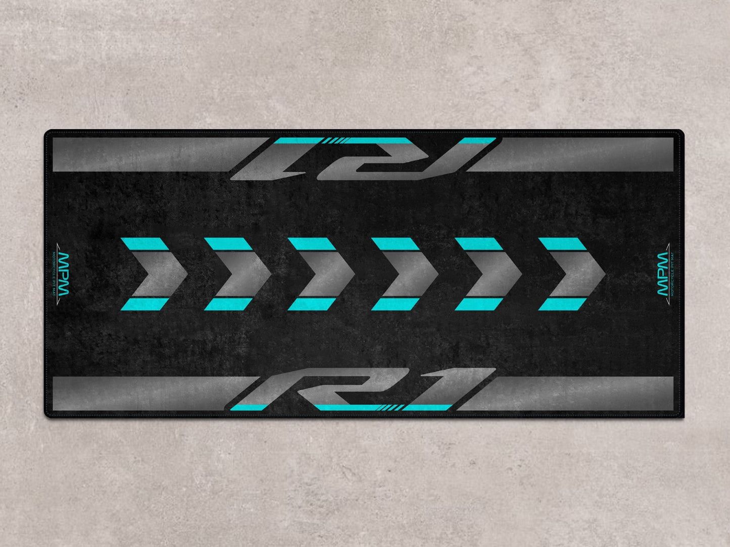 Designed Pit Mat for Yamaha R1 Motorcycle - MM7111 - Howling Moto