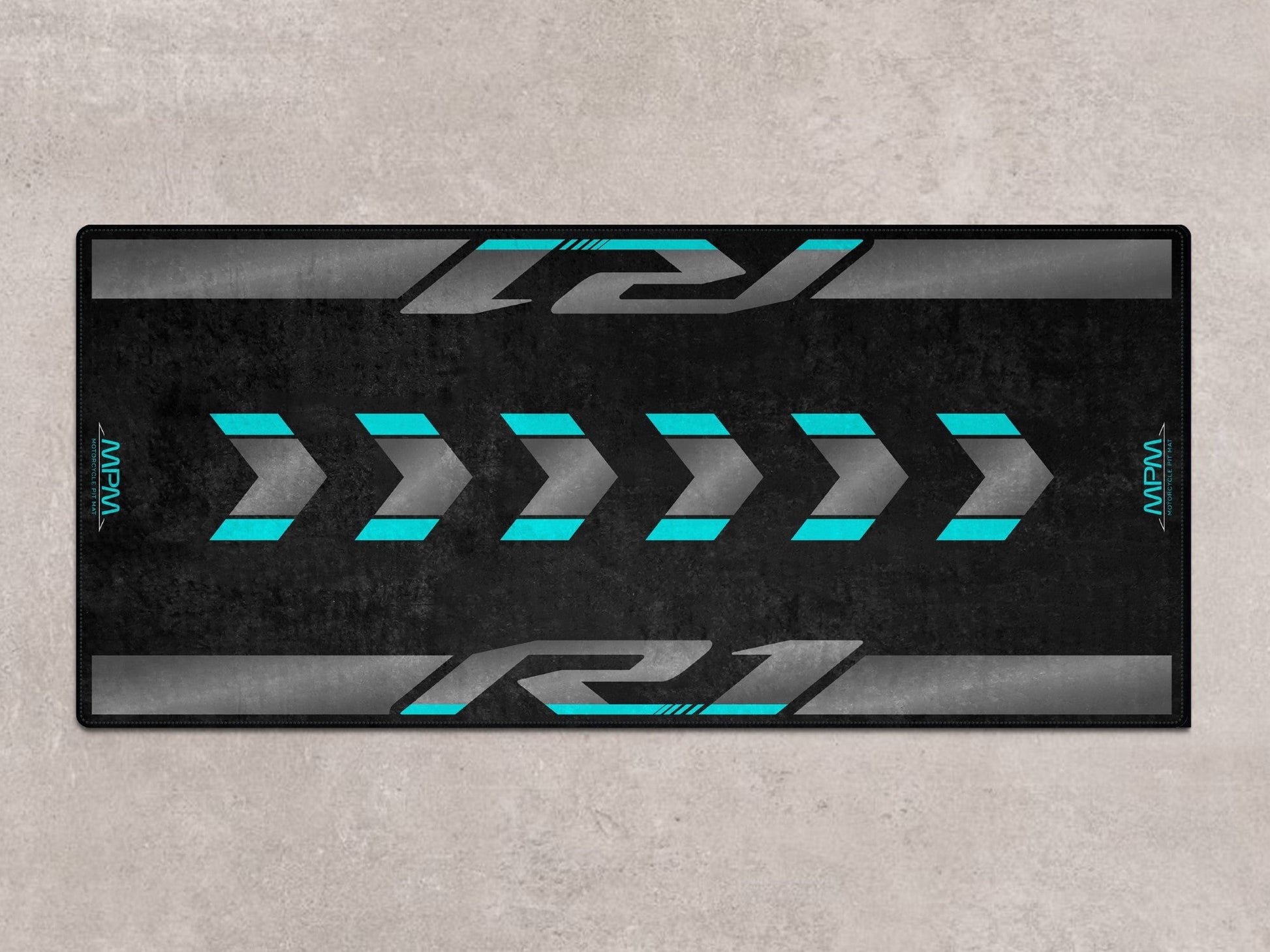 Designed Pit Mat for Yamaha R1 Motorcycle - MM7111 - Howling Moto