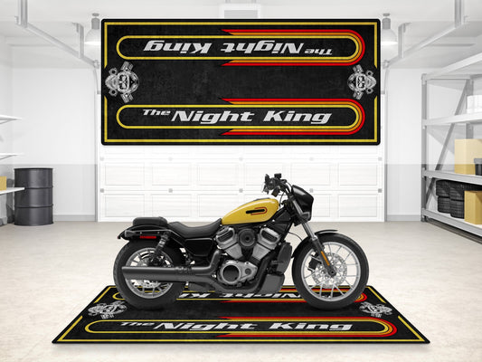 MPM Motorcycle Mat for Cruiser Motorcycle "The Night King" - MM7301 - Howling Moto