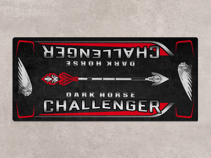 Designed Pit Mat for Indian Challenger Dark Horse Motorcycle - MM7332 - Howling Moto