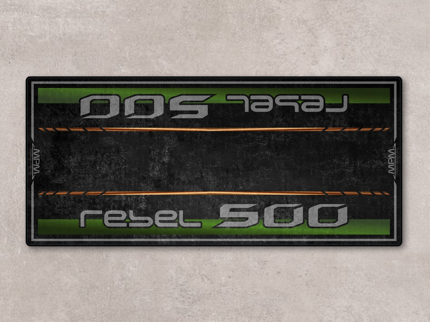 Designed Pit Mat for Honda Rebel 500 Motorcycle - MM7439 - Howling Moto
