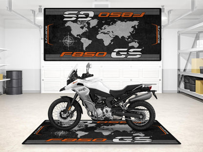 MPM Motorcycle Mat for BMW F850 GS Adventure - MM7290 - Howling Moto