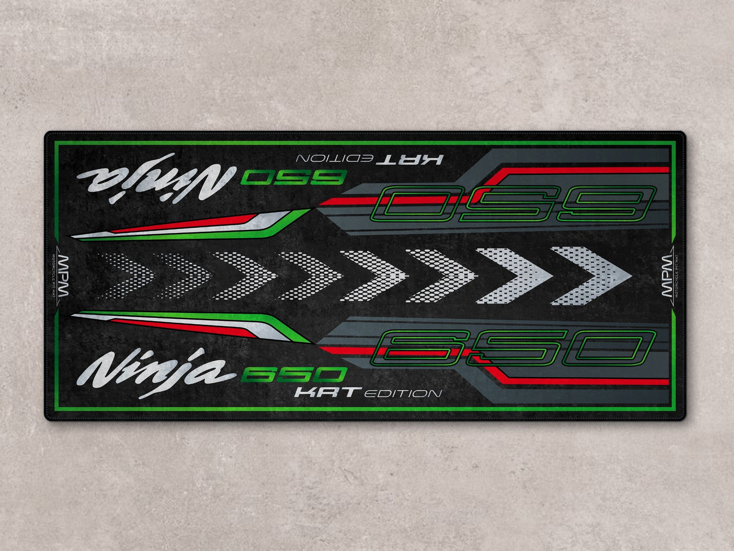 MPM Motorcycle Mat for Kawasaki Ninja 650 KRT Edition - MM7389 - Howling Moto