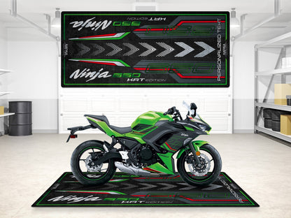 MPM Motorcycle Mat for Kawasaki Ninja 650 KRT Edition - MM7389 - Howling Moto