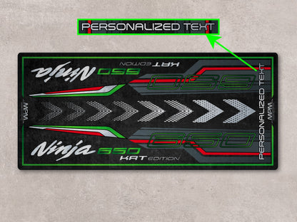 MPM Motorcycle Mat for Kawasaki Ninja 650 KRT Edition - MM7389 - Howling Moto