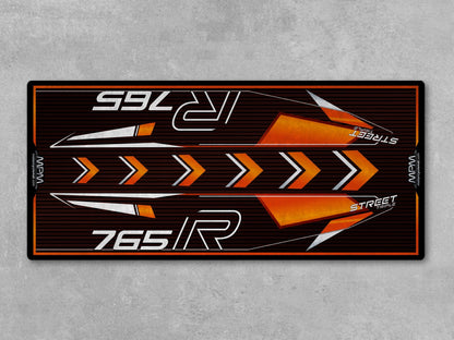 MPM Motorcycle Mat for Street Triple 765 R - U1301 - Howling Moto