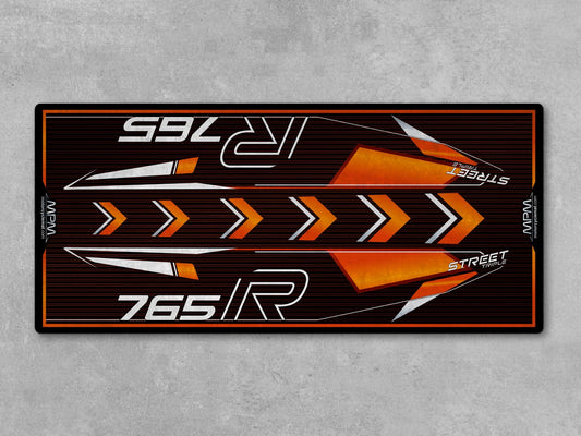 MPM Motorcycle Mat for Street Triple 765 R - U1301 - Howling Moto