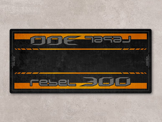 Designed Pit Mat for Honda Rebel 300 Motorcycle - MM7440 - Howling Moto