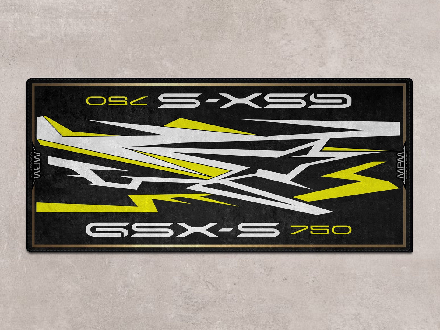 Designed Pit Mat for Suzuki GSX-S750Z Motorcycle - MM7365 - Howling Moto