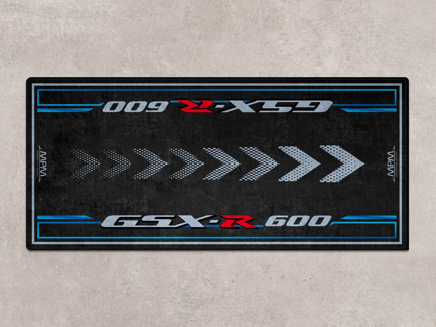Designed Pit Mat for Suzuki GSX-R600 Motorcycle - MM7358 - Howling Moto