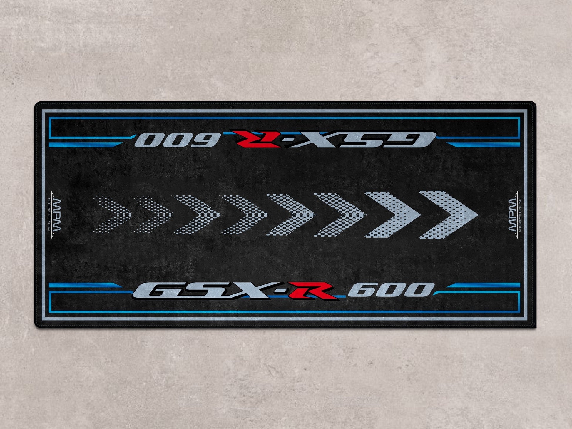 Designed Pit Mat for Suzuki GSX-R600 Motorcycle - MM7358 - Howling Moto