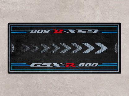 Designed Pit Mat for Suzuki GSX-R600 Motorcycle - MM7358 - Howling Moto
