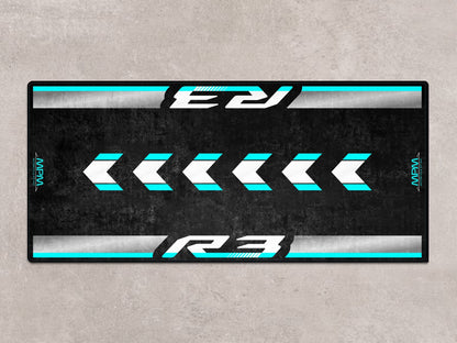 MPM Motorcycle Mat for Yamaha R3 - MM7114 - Howling Moto