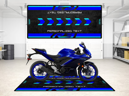 MPM Motorcycle Mat for Yamaha R3 - MM7114 - Howling Moto
