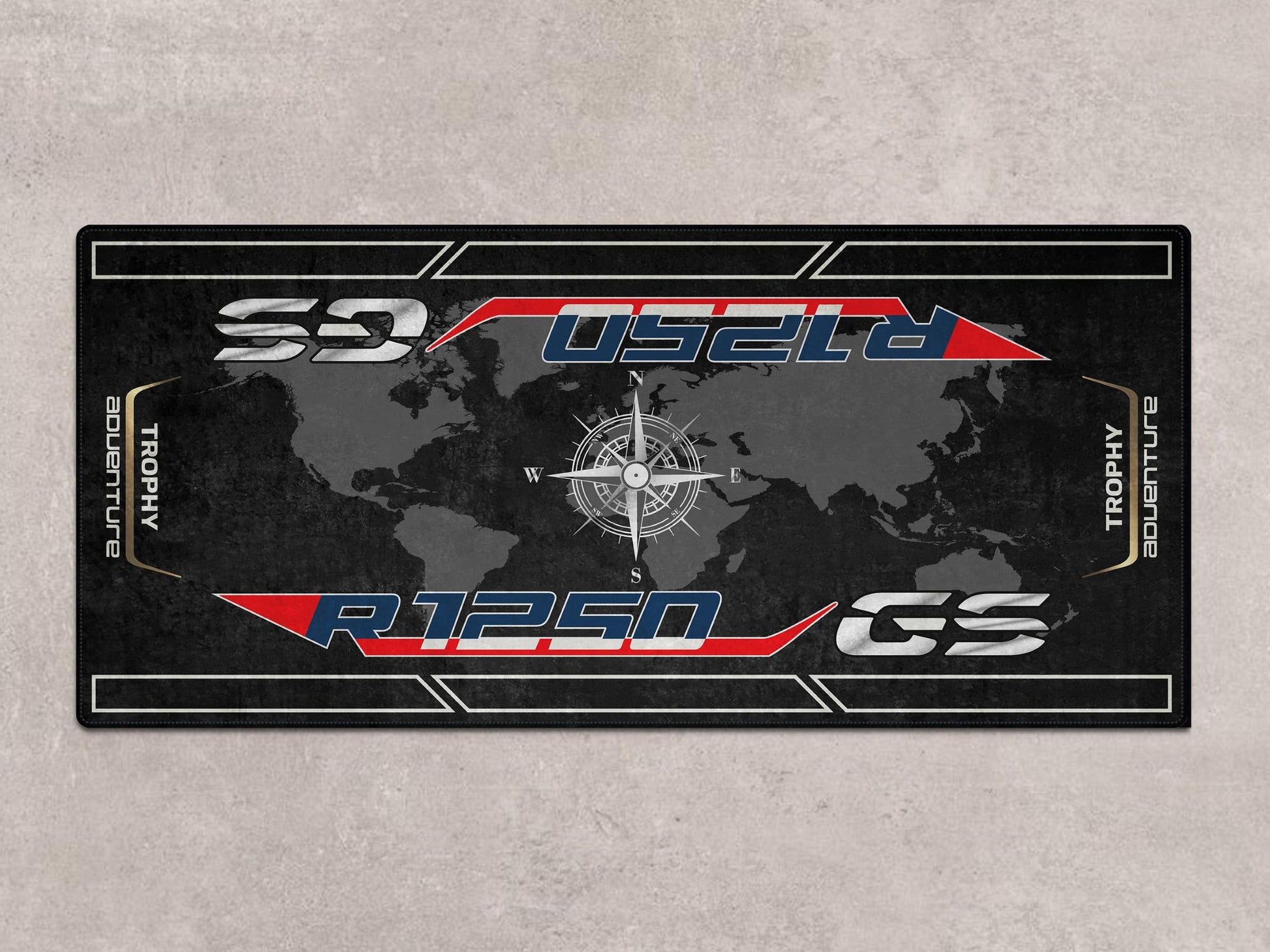 MPM Motorcycle Mat for BMW R1250GS Adventure - MM7247 - Howling Moto