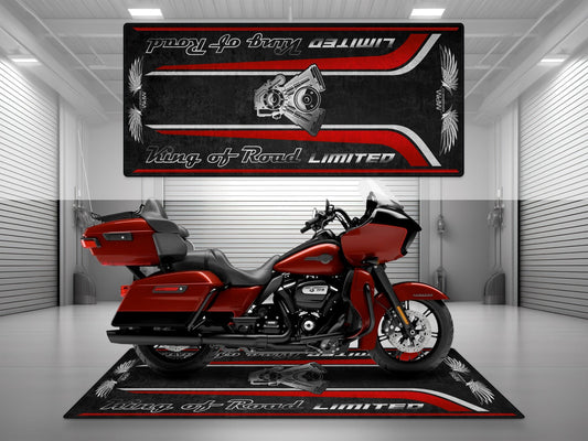 MPM Motorcycle Mat for Cruiser Motorcycle "King of Road Limited" - MM4121 - Howling Moto