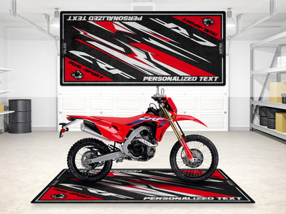 Designed Pit Mat for Honda CRF Motorcycle - MM7457 - Howling Moto