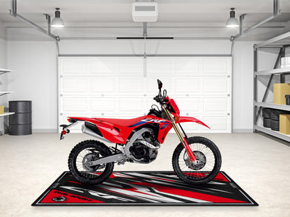 Designed Pit Mat for Honda CRF Motorcycle - MM7457 - Howling Moto