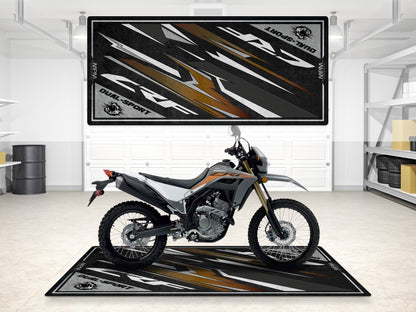 Designed Pit Mat for Honda CRF Motorcycle - MM7457 - Howling Moto