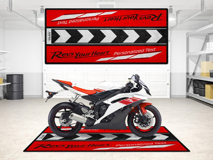 Designed Pit Mat for Yamaha Motorcycle - MM7109 - Howling Moto