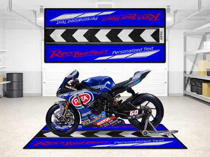 Designed Pit Mat for Yamaha Motorcycle - MM7109 - Howling Moto