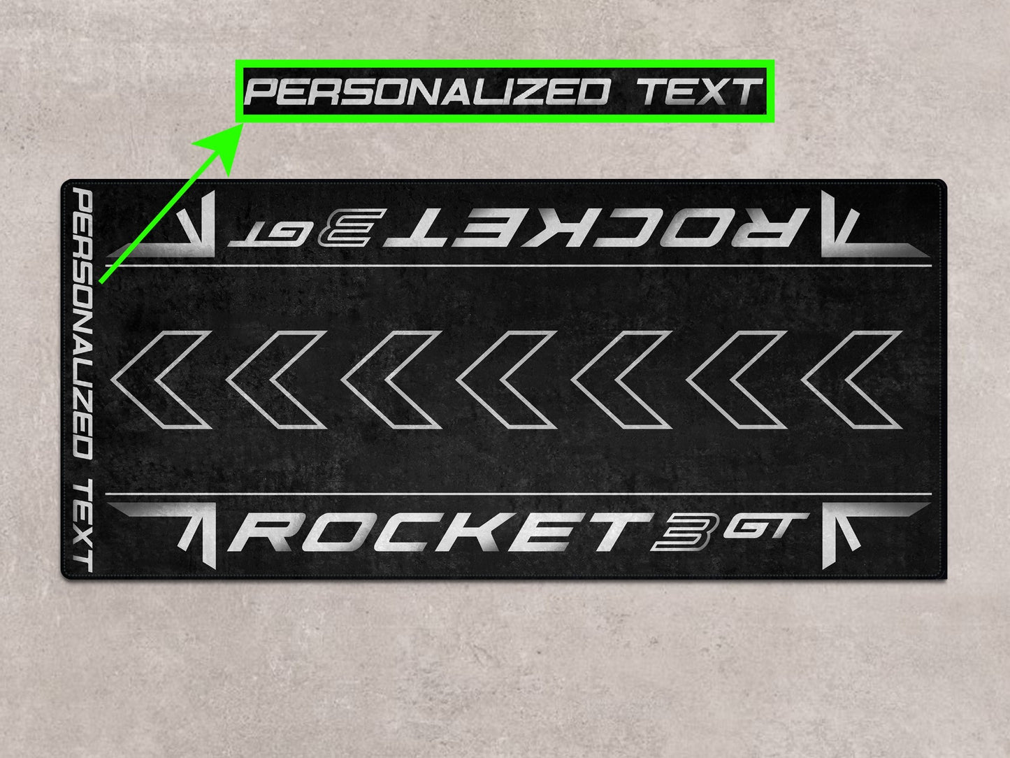 Designed Pit Mat for Rocket 3 GT Models Motorcycle - MM7200 - Howling Moto