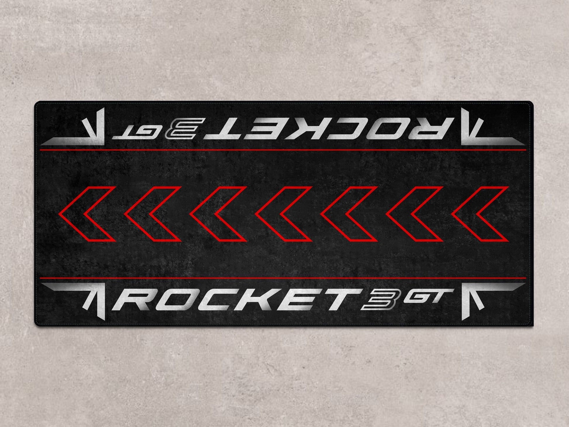 Designed Pit Mat for Rocket 3 GT Models Motorcycle - MM7200 - Howling Moto