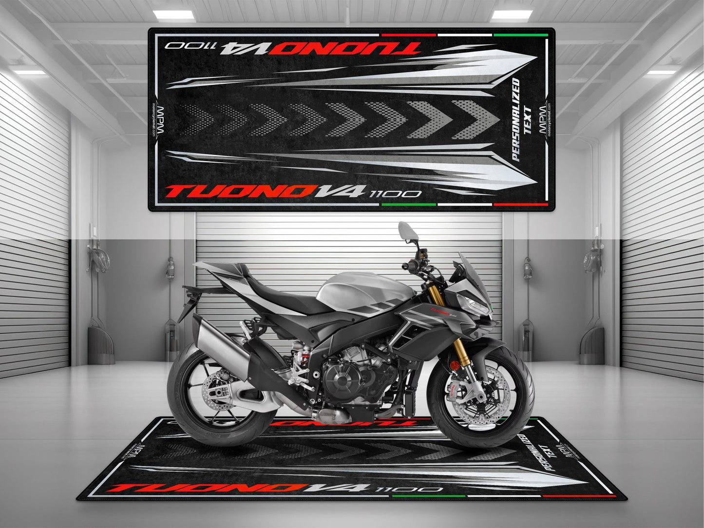 MPM Motorcycle Mat for Aprilia Tuono V4 1100 - MM4152 - Howling Moto
