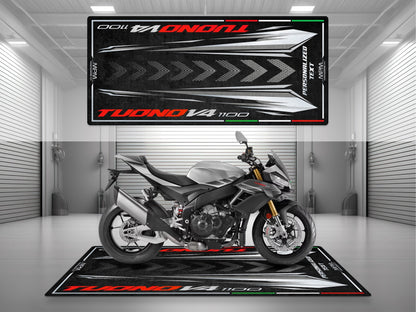MPM Motorcycle Mat for Aprilia Tuono V4 1100 - MM4152 - Howling Moto