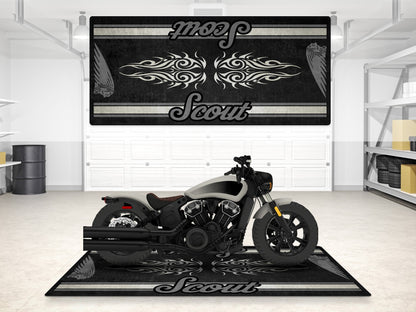 MPM Motorcycle Mat for Indian Scout Bobber - MM7321 - Howling Moto