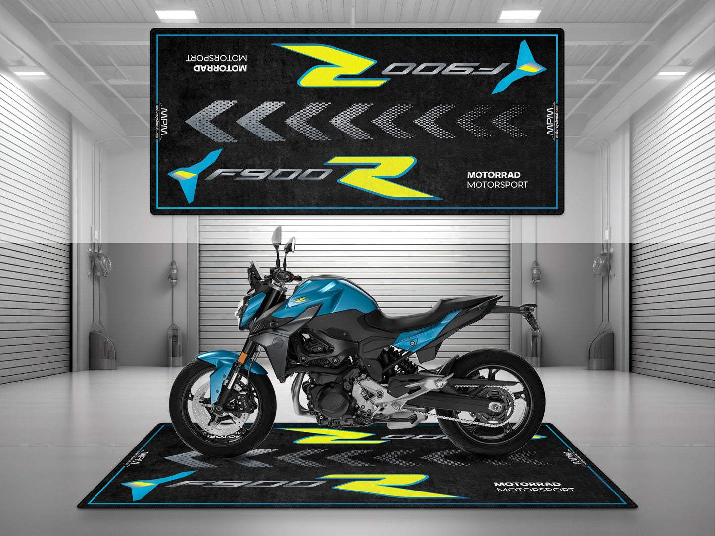 MPM Motorcycle Mat for BMW F900 R - MM7286 - Howling Moto