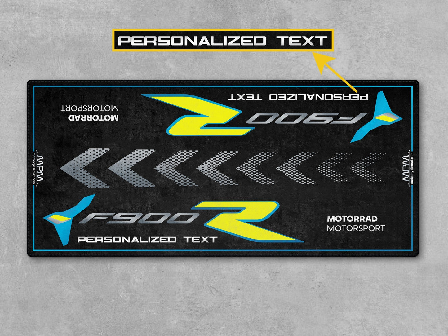 MPM Motorcycle Mat for BMW F900 R - MM7286 - Howling Moto