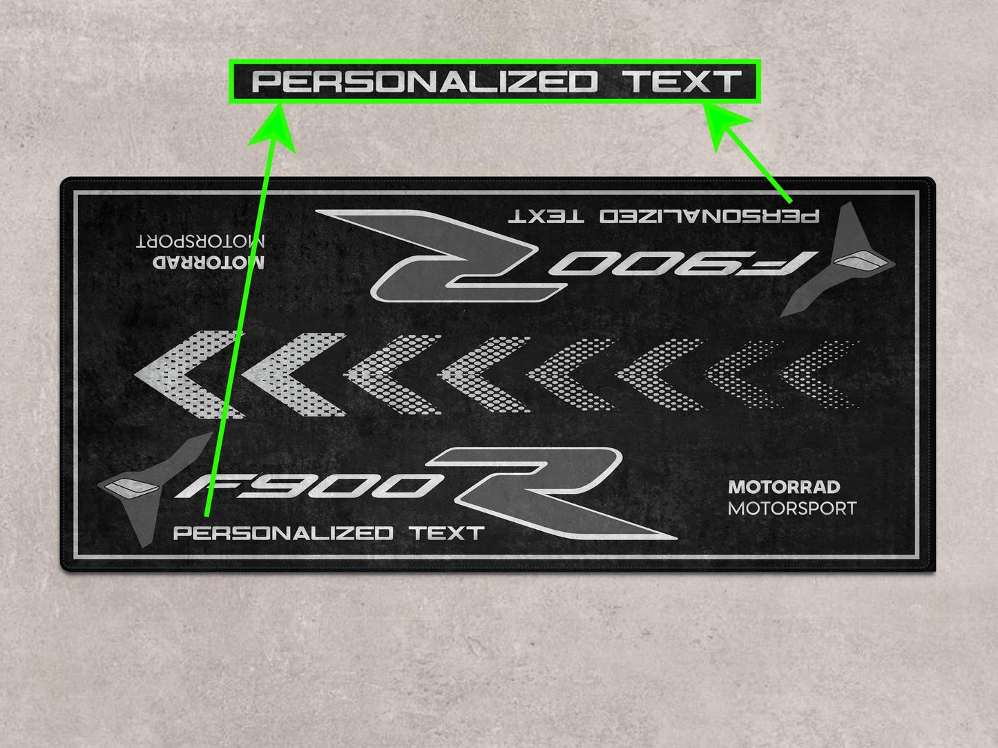 MPM Motorcycle Mat for BMW F900 R - MM7286 - Howling Moto
