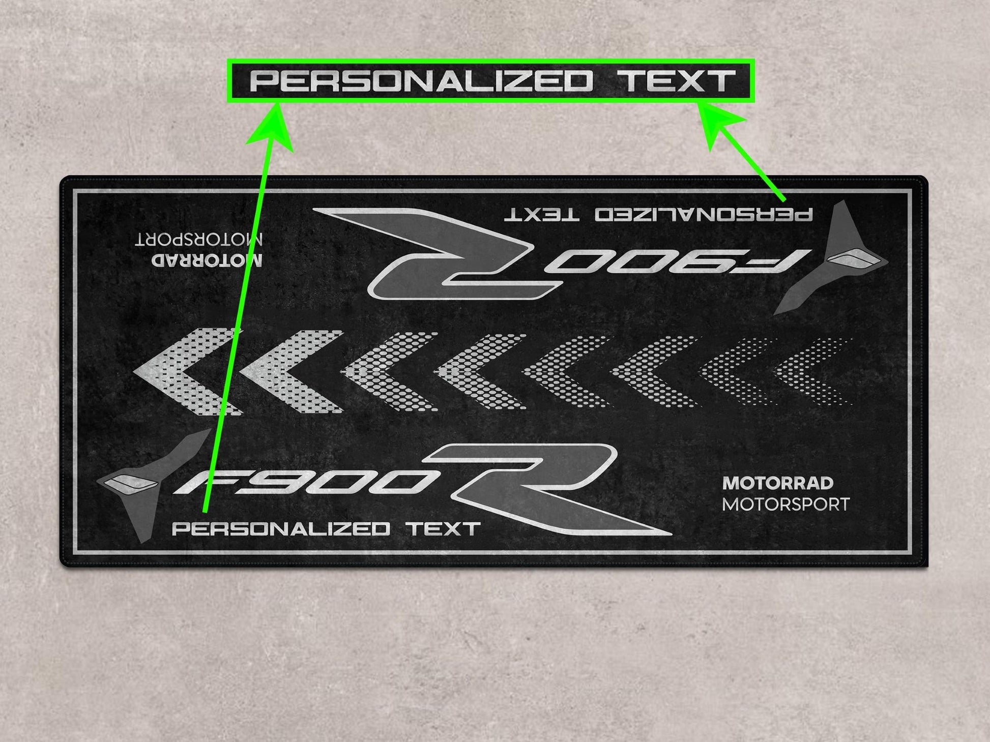 MPM Motorcycle Mat for BMW F900 R - MM7286 - Howling Moto