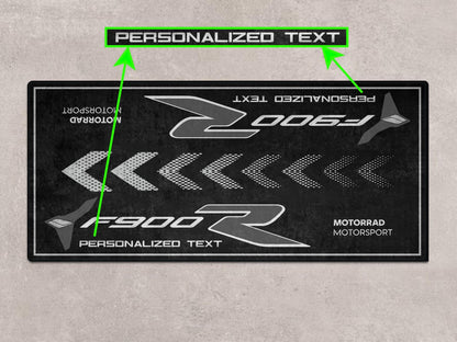 MPM Motorcycle Mat for BMW F900 R - MM7286 - Howling Moto