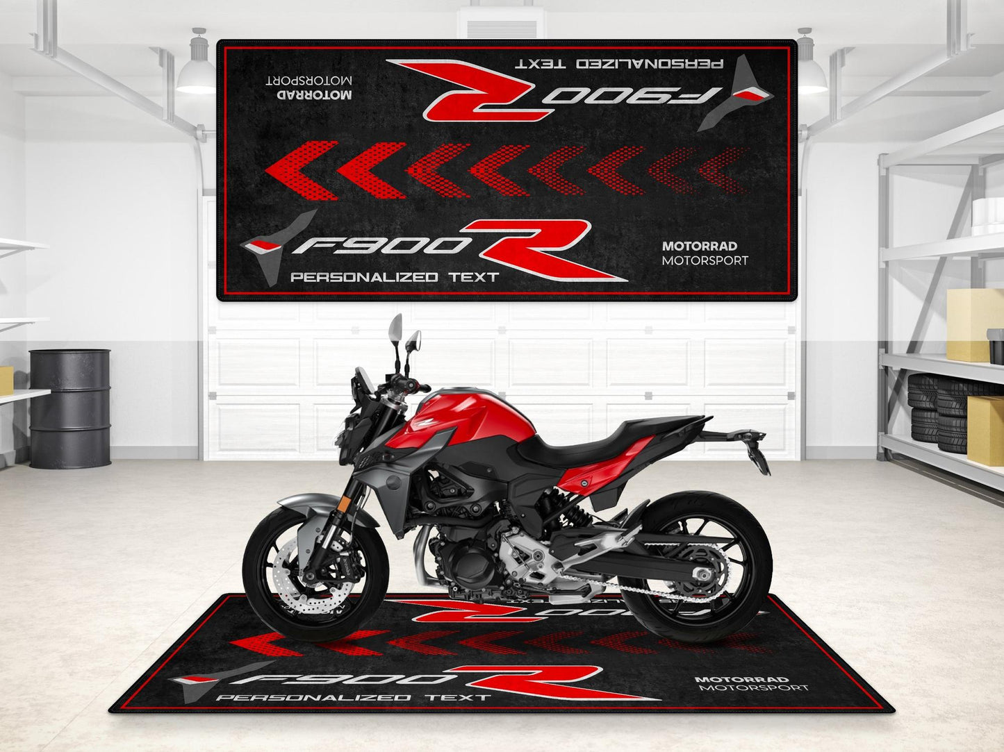 MPM Motorcycle Mat for BMW F900 R - MM7286 - Howling Moto