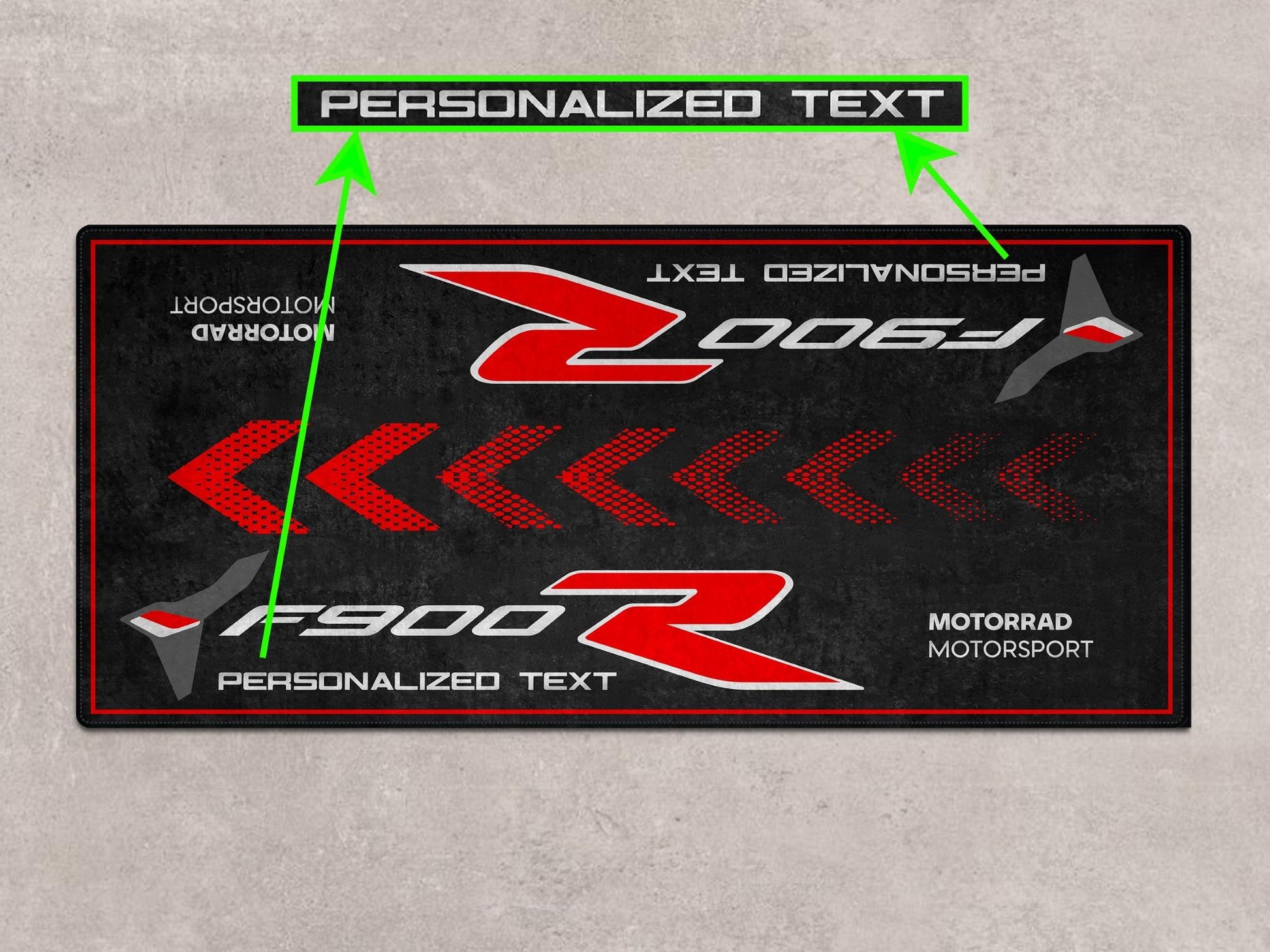 MPM Motorcycle Mat for BMW F900 R - MM7286 - Howling Moto
