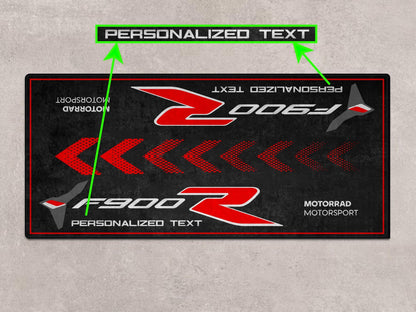 MPM Motorcycle Mat for BMW F900 R - MM7286 - Howling Moto