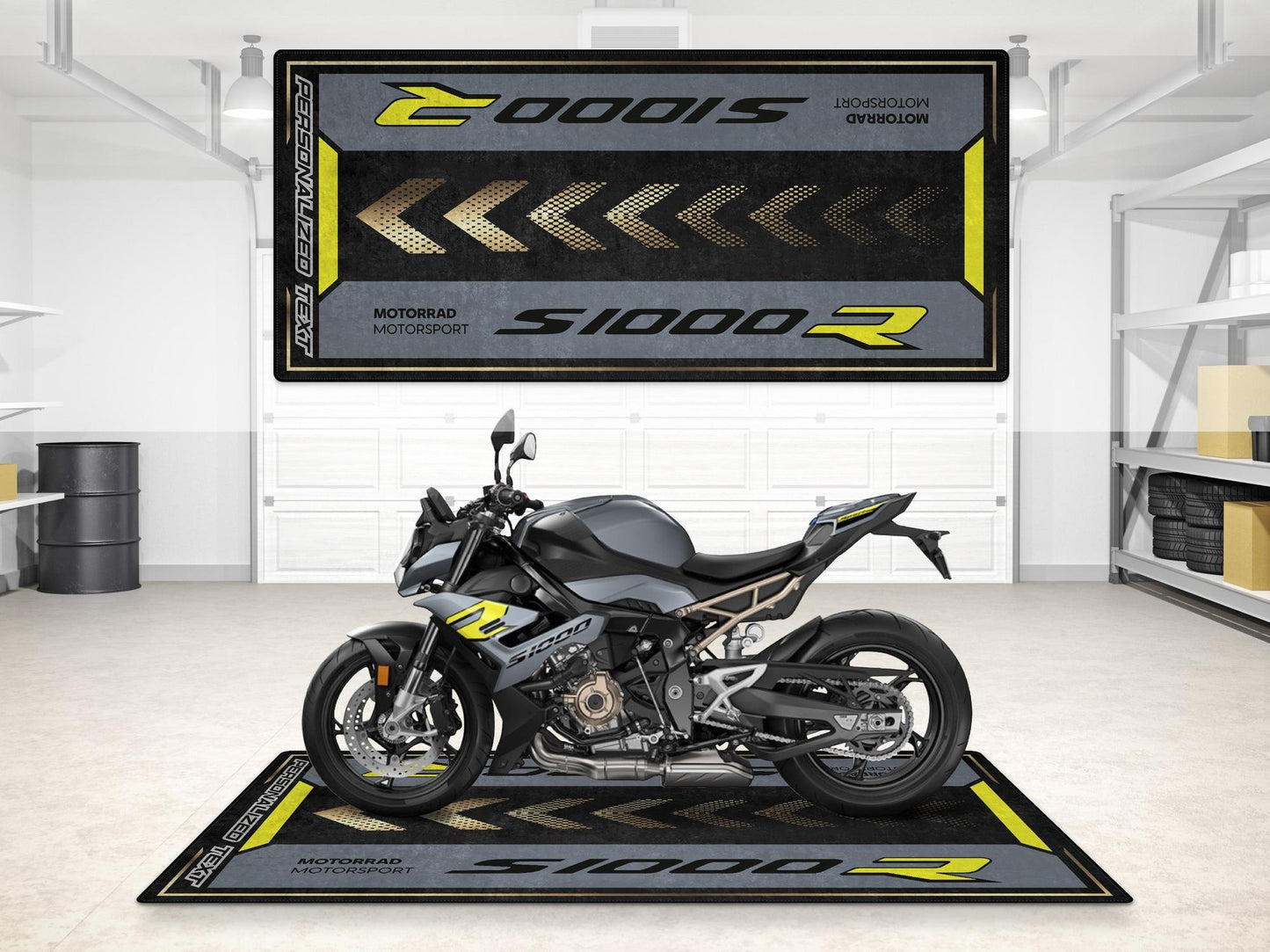 MPM Motorcycle Mat for BMW S1000R - MM7285 - Howling Moto