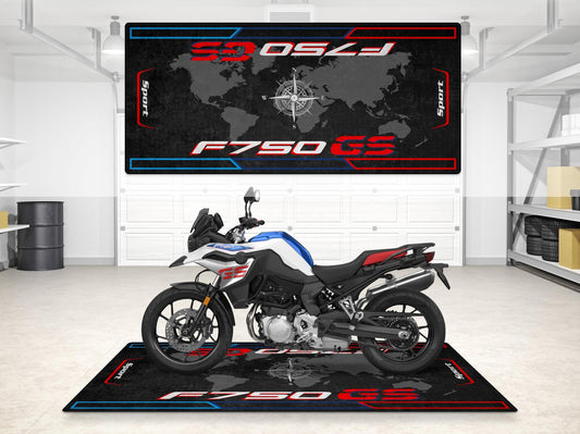 MPM Motorcycle Mat for BMW F750 GS - MM7296 - Howling Moto