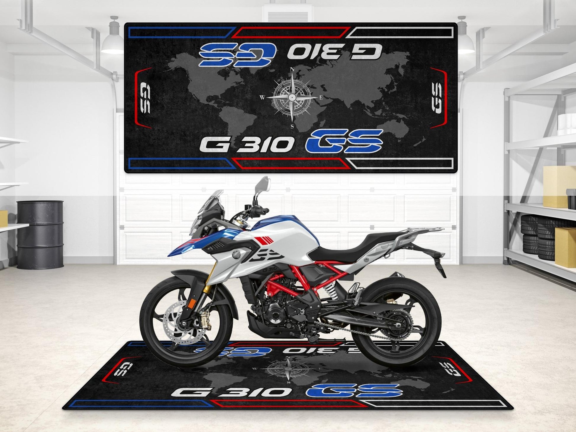 MPM Motorcycle Mat for BMW G 310 GS - MM7297 - Howling Moto