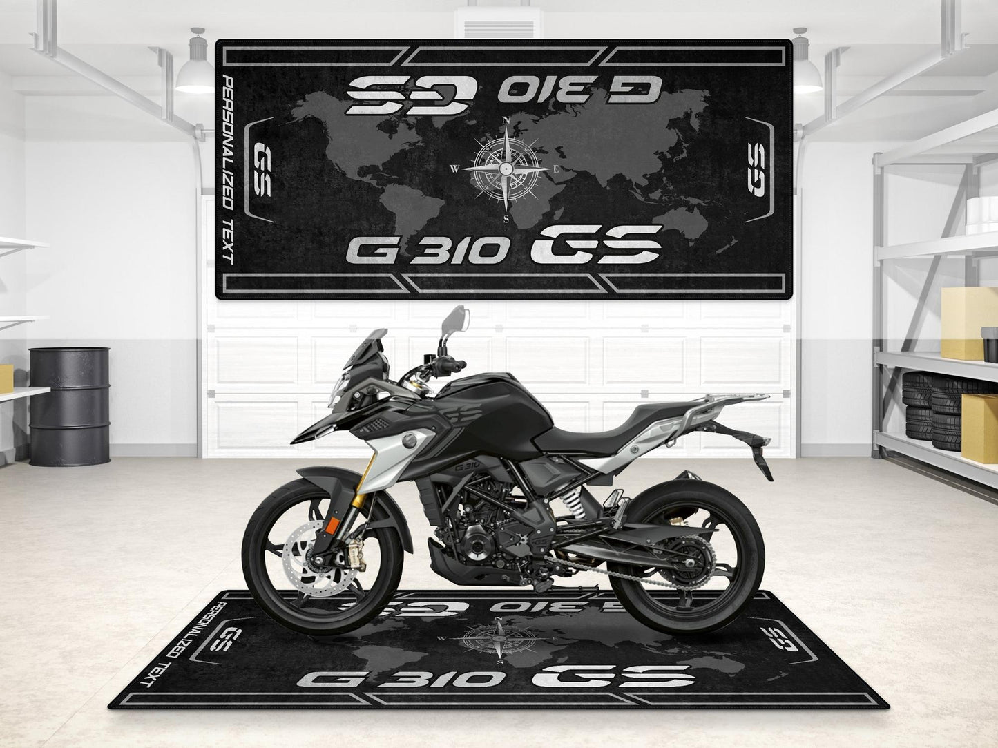 MPM Motorcycle Mat for BMW G 310 GS - MM7297 - Howling Moto