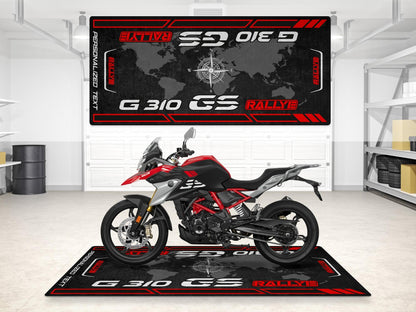 MPM Motorcycle Mat for BMW G 310 GS - MM7297 - Howling Moto