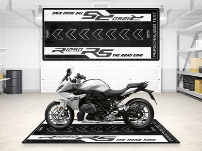 Designed Pit Mat for BMW R1250 RS Motorcycle - MM7160 - Howling Moto