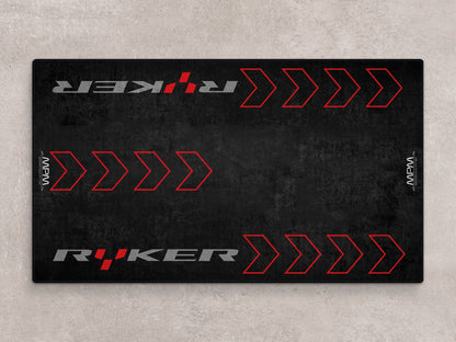 Designed Pit Mat for Can-Am Ryker Motorcycle - MM7221 - Howling Moto