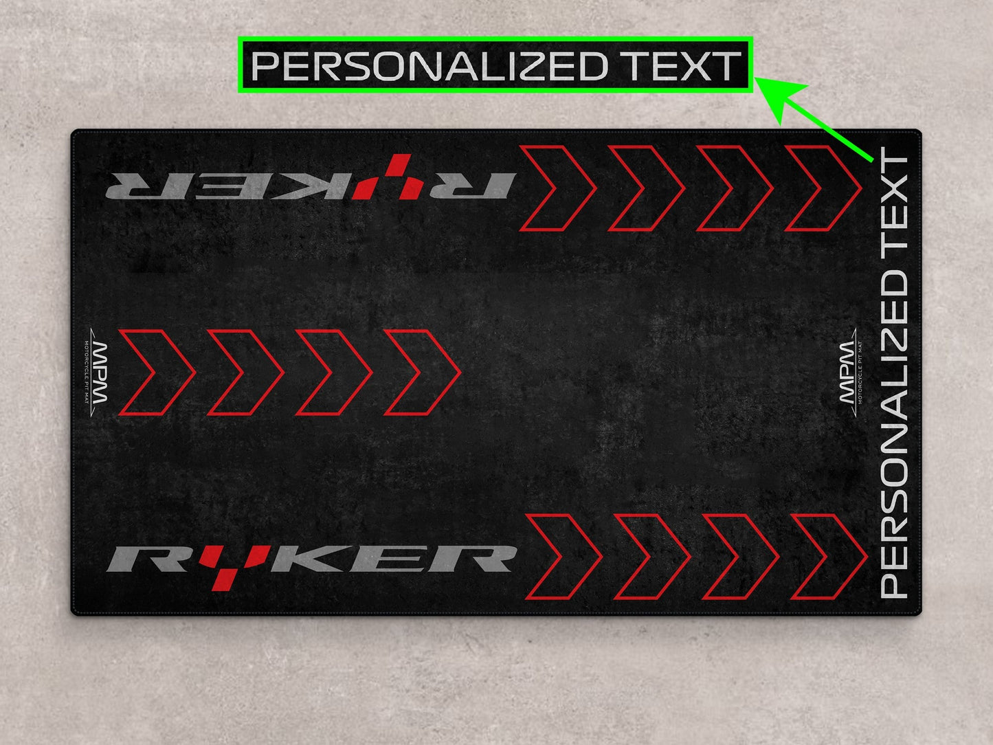 Designed Pit Mat for Can-Am Ryker Motorcycle - MM7221 - Howling Moto