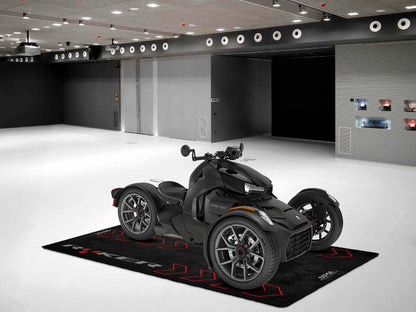 Designed Pit Mat for Can-Am Ryker Motorcycle - MM7221 - Howling Moto