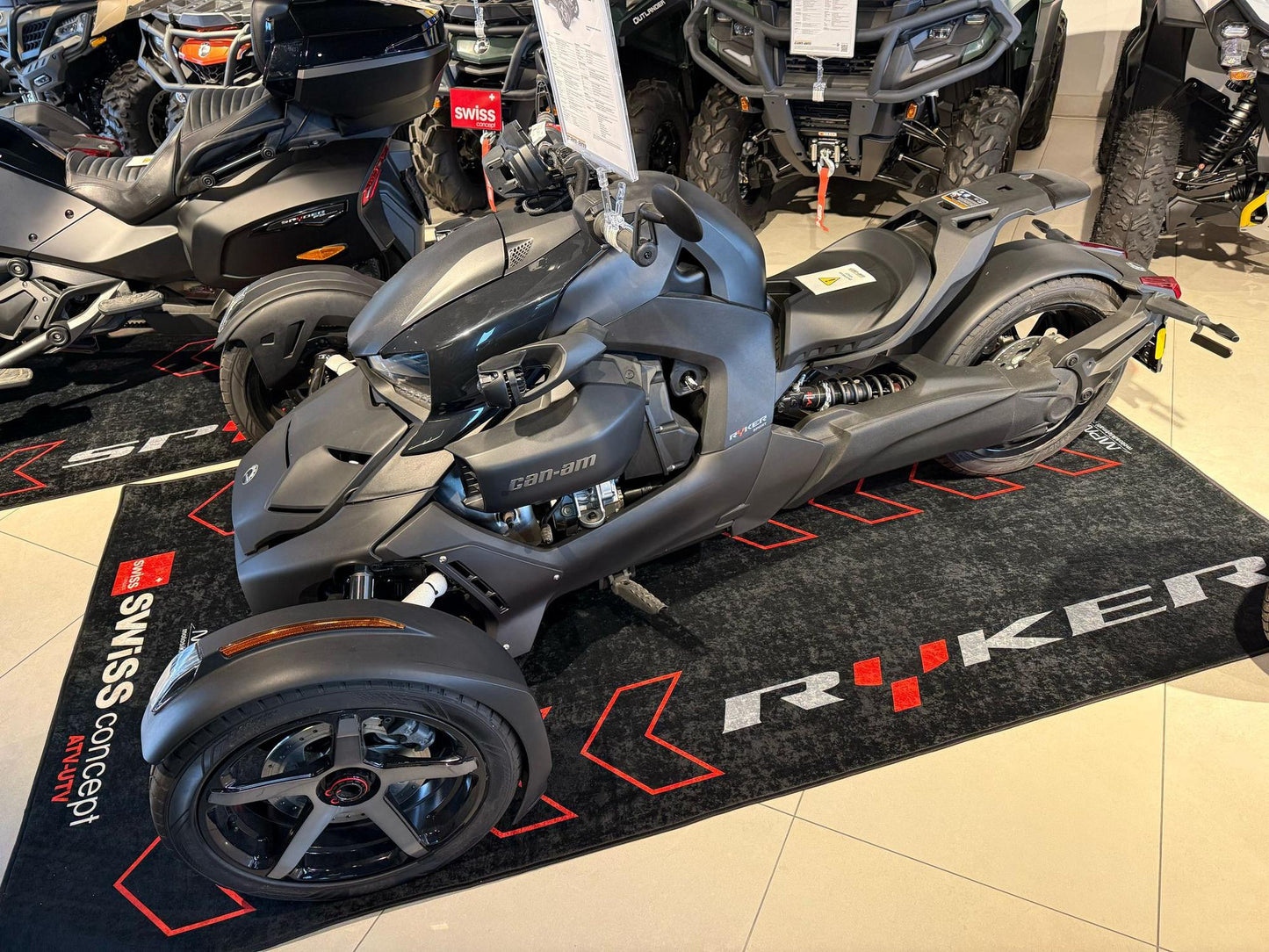 MPM Motorcycle Mat for Can-Am Ryker - MM7221 - Howling Moto
