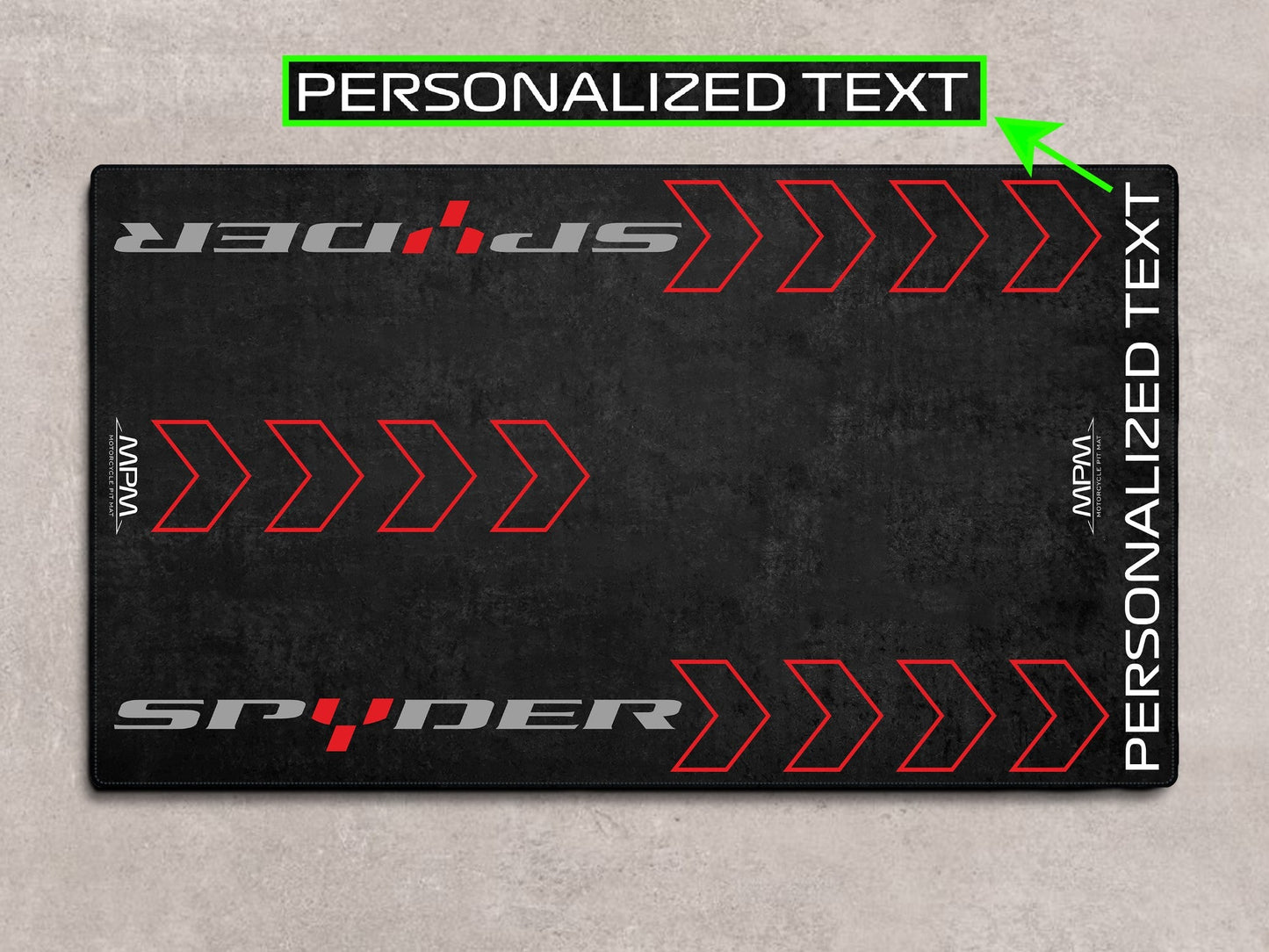 Designed Pit Mat for Can-Am Spyder Motorcycle - MM7213 - Howling Moto